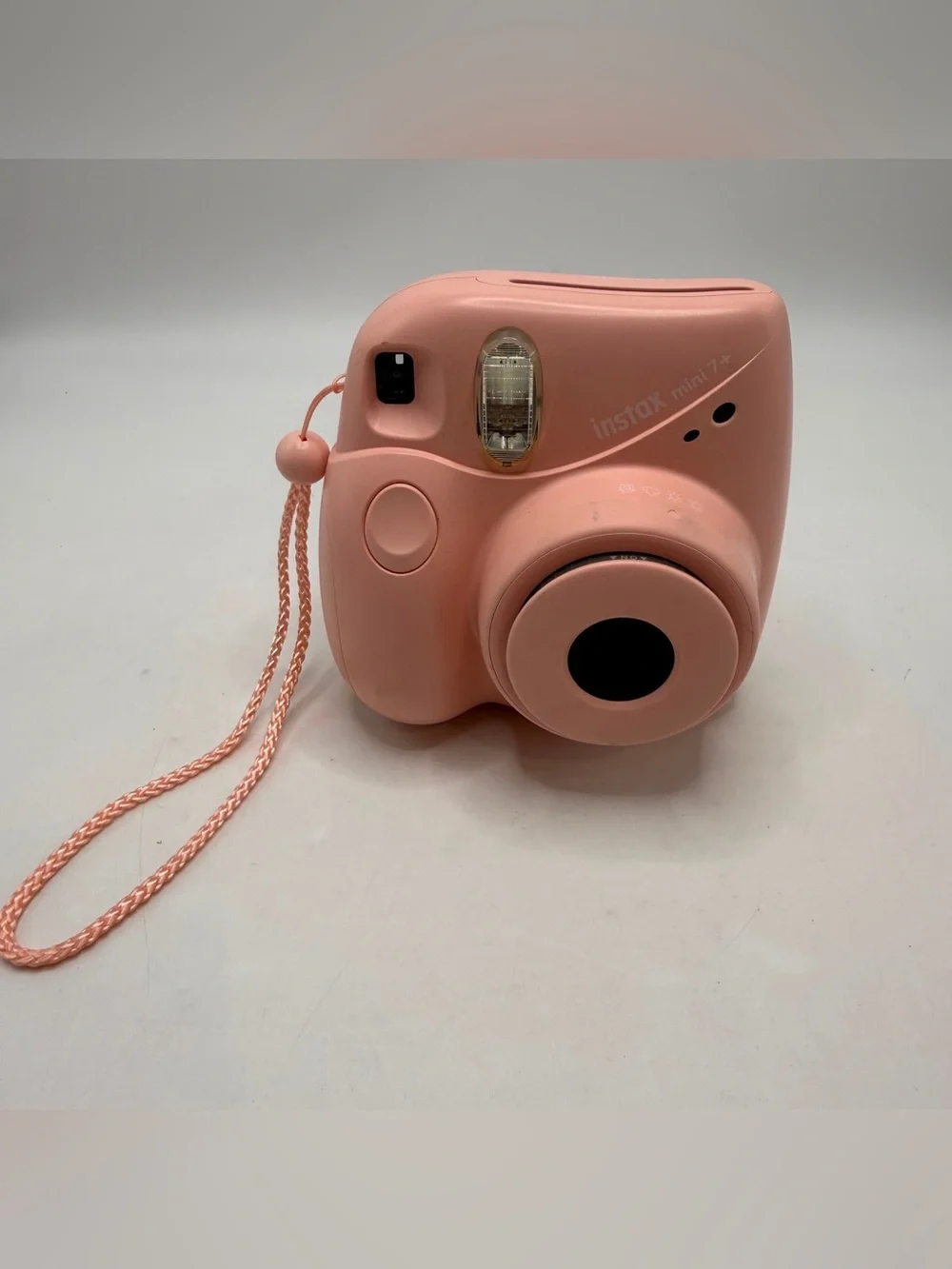 Fujifilm Instax Mini 7+ Pink Instant Film Camera Tested Working
